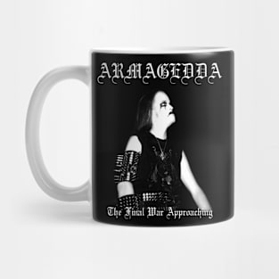 Armagedda The Final War Approaching | Black Metal Mug